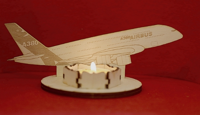Teelicht A380