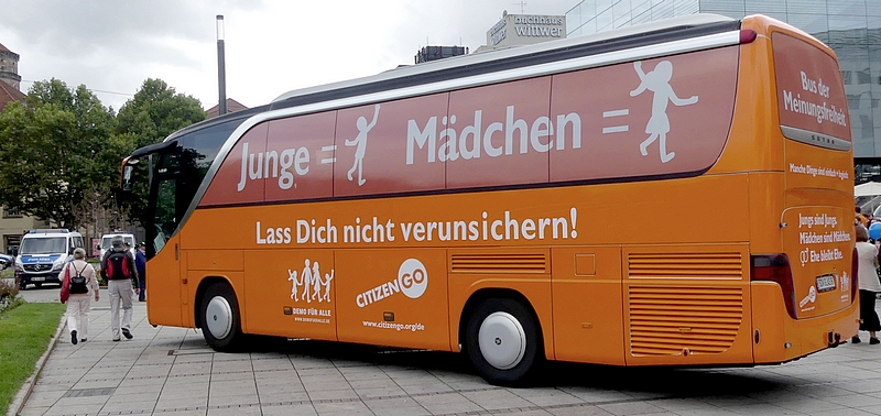"Bus der Meinungsfreiheit" 07.09.2017
