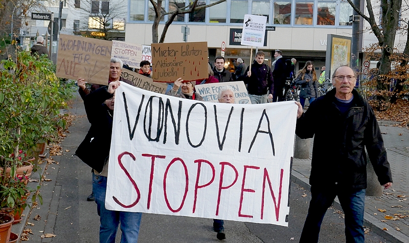 Protest gegen Vonovia 22.11. Video (hier klicken)