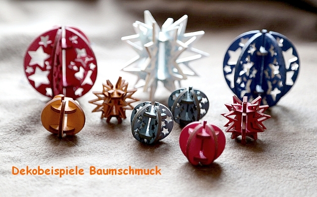 Christbaumschmuck Dekobeispiel