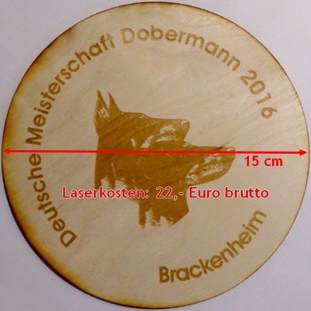 Holzschild