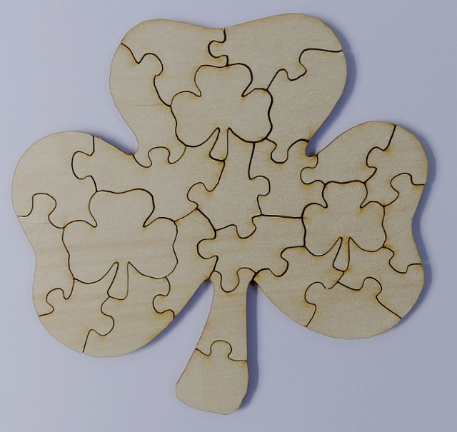 Puzzle Kleeblatt