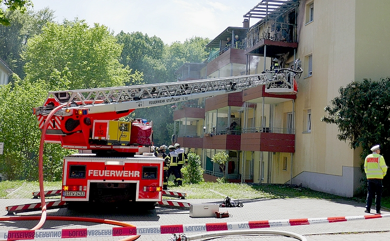 Drehleiter im Einsatz 29.04. Video (hier klicken)