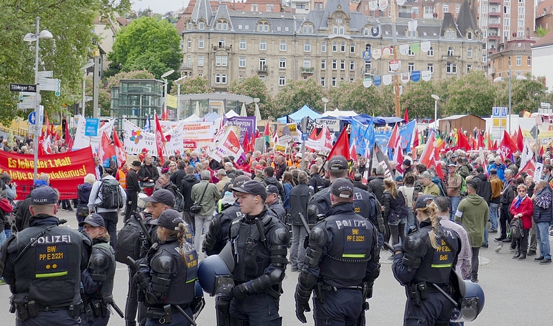 1. Mai Demo Bilder (hier klicken)