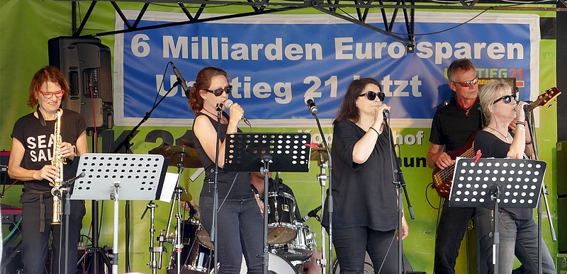 Chain of Fools Demo gegen S21 07.07. Video (hier klciken)