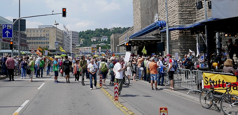 Demo gegen S21 07.07. Bericht (hier klicken)