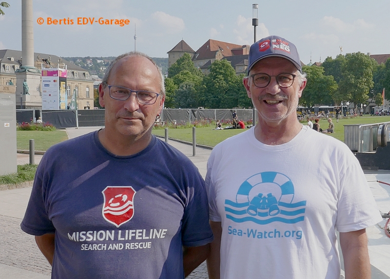 Seenotretter Aktion 23.07. Bilder (hier klicken)