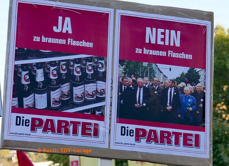 Demo gegen Rassimus 14.10. Bilder (hier klicken)